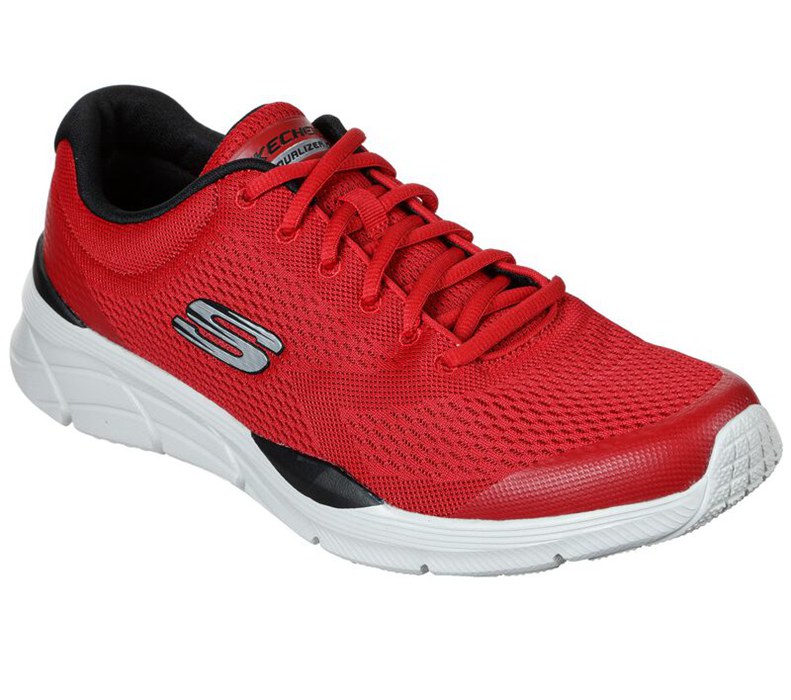 Skechers Relaxed Fit: Equalizer 4.0 - Generation - Mens Sneakers Red/Black [AU-WS6918]